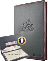 Ugozen Pochette Carte Grise Luxeo : Étui Chic et Pratique pour Vos Documents de Voiture