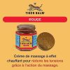 Baume du Tigre Rouge 30g : Soin chauffant pour sportifs et tensions musculaires