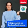 GAUDER Aimants Puissants pour Tableau Blanc et Réfrigérateur - Disques Magnétiques Noirs 18 x 5 mm (62 pièces)