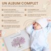 Livre de naissance bébé avec clé USB et pochon – Album photo souvenirs numérique et première tenue, idéal cadeau naissance fille et garçon