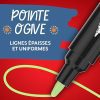 Sharpie Creative Marker - Lot de 12 Marqueurs Peinture Acrylique, Pointe Ogive, Encre à Base d'Eau Sans Bavure