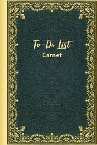 Carnet To Do List : Organisez vos tâches quotidiennes et restez motivé - Format A5, 110 pages
