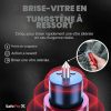 Marteau d'urgence pour Voiture - Brise-vitre et Coupe-Ceinture - Outil de Sauvetage Compact pour Sécurité Routière