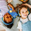 Lunii - Ma Fabrique à Histoires Bleue : Conteuse Interactive + Casque Audio + Coque + Histoires Incluses, 3-8 Ans, Fabriqué en France