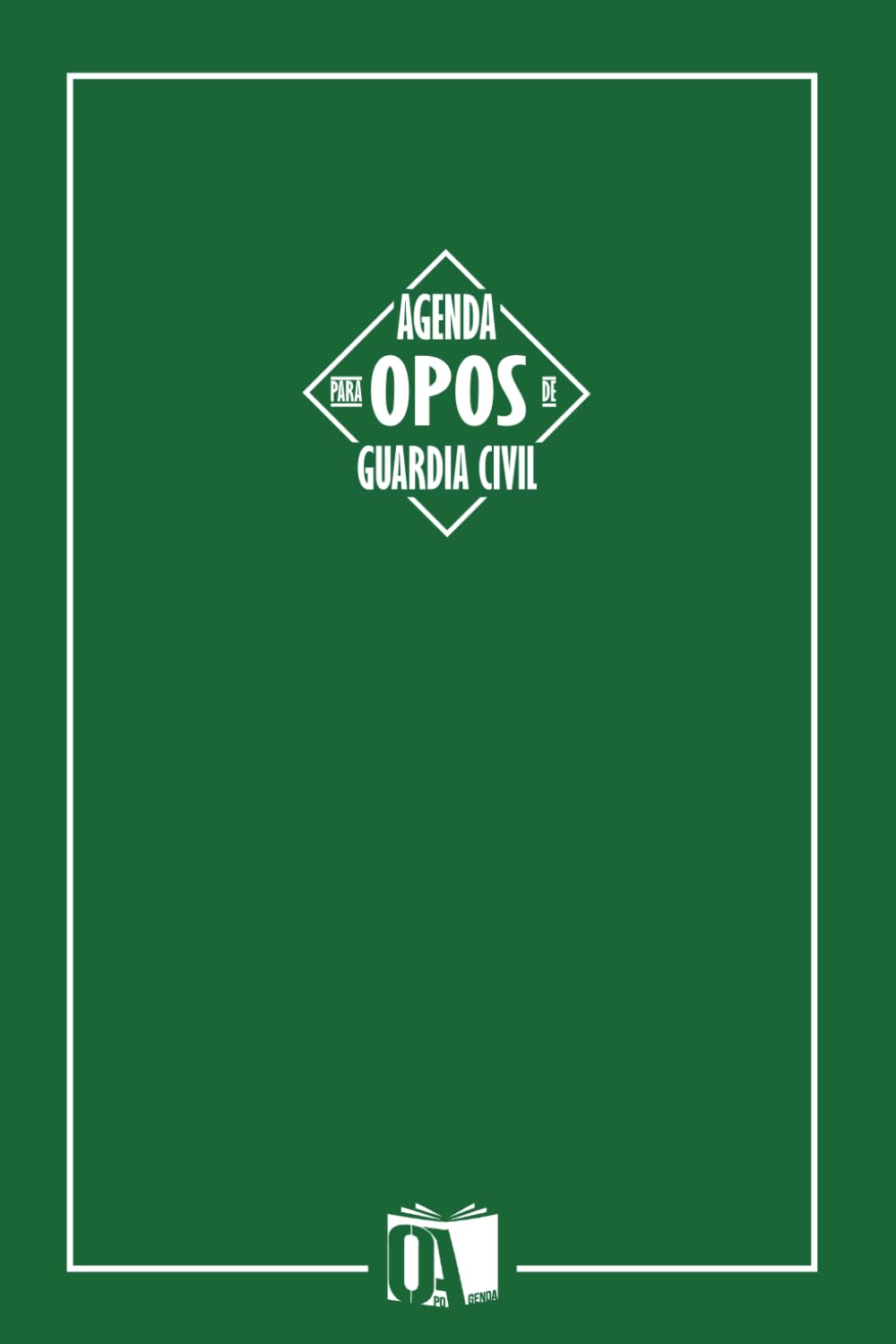 Agenda pour Oposiciones Guardia Civil : Organisation et Suivi d'Études