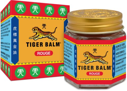 Baume du Tigre Rouge 30g : Soin chauffant pour sportifs et tensions musculaires