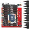 Sharpie Creative Marker - Lot de 12 Marqueurs Peinture Acrylique, Pointe Ogive, Encre à Base d'Eau Sans Bavure