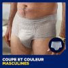 TENA Men Pants Active Fit Gris S/M - Sous-vêtements absorbants pour hommes