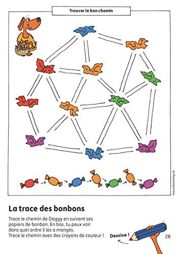 Cahier d'activités préscolaires : Devinettes, Casse-tête et Pensée Logique pour Enfants dès 4 ans