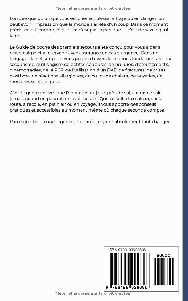 GUIDE DE POCHE DES PREMIERS SECOURS 2026 : RCP, Urgences Médicales et Gestes Essentiels au Quotidien