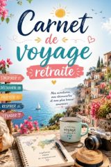 Carnet de Voyage Retraite : Journal Intime pour Collecter Souvenirs et Aventures – Cadeau Idéal pour Explorateurs Seniors