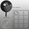 Prophila Feuilles Numismatiques pour 12 Pièces jusqu'à 44 mm Ø