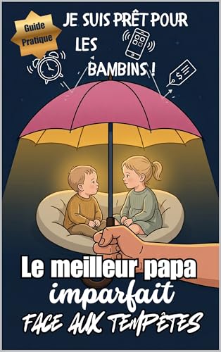 Le meilleur papa imparfait face aux tempêtes : Guide pratique de survie pour les pères d'enfants de 1 à 4 ans sans stress