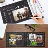 Album Photo Traditionnel Scrapbook 80 Pages DIY Noir - Idée Cadeau Original