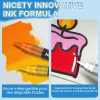 NICETY 72 Feutres Acryliques à Pointe Pinceau - Marqueurs Peinture Multi-Supports pour Artistes et Débutants