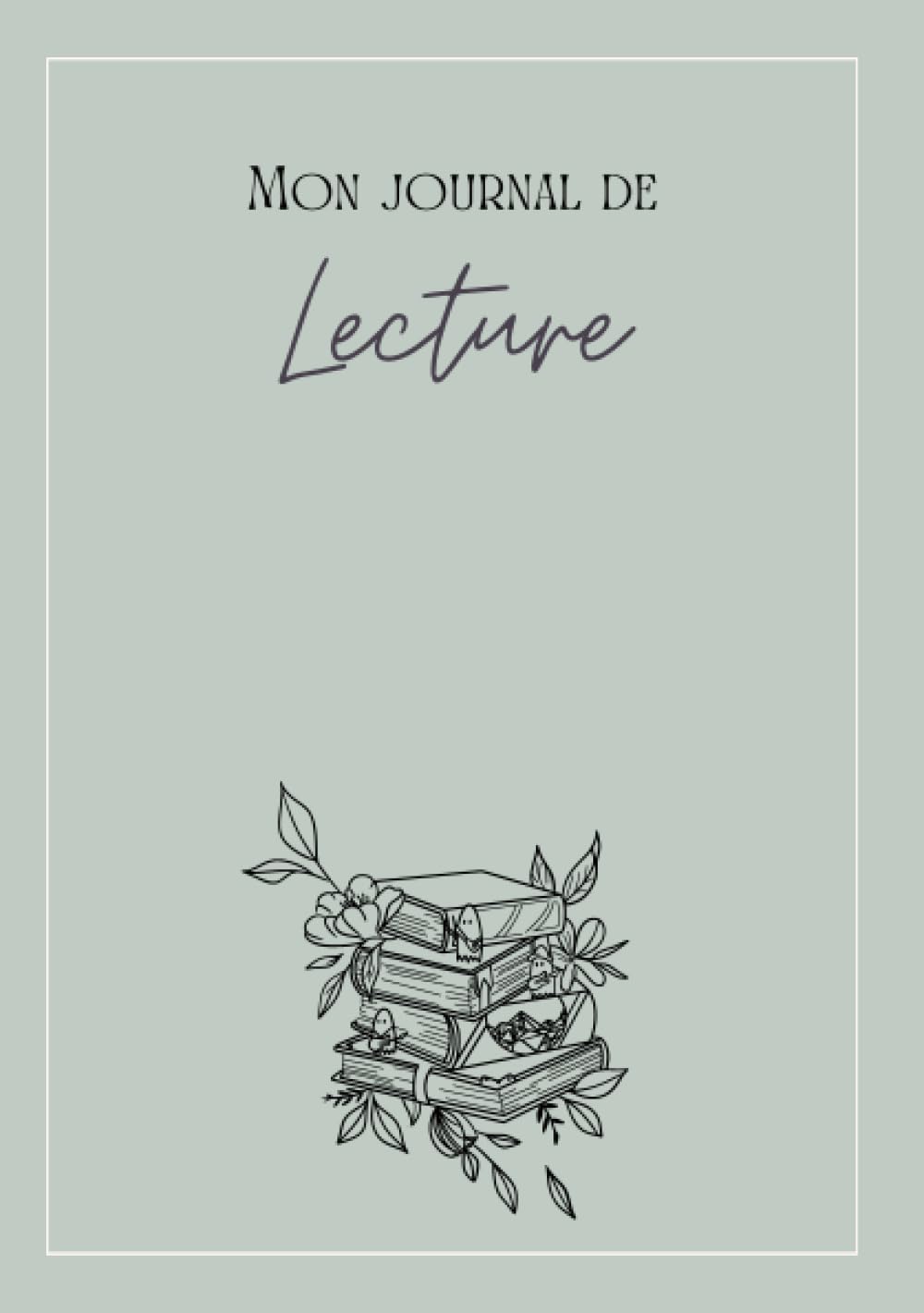 CARNET DE LECTURE : Journal de Bord Livresque Détaillé avec Fiches de Lectures, Défis, Wishlist et Suivi de Pages