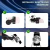 Télescope Astronomique Professionnel 90mm 900mm Réfracteur Portable avec Trépied et Adaptateur Smartphone pour Enfants et Débutants