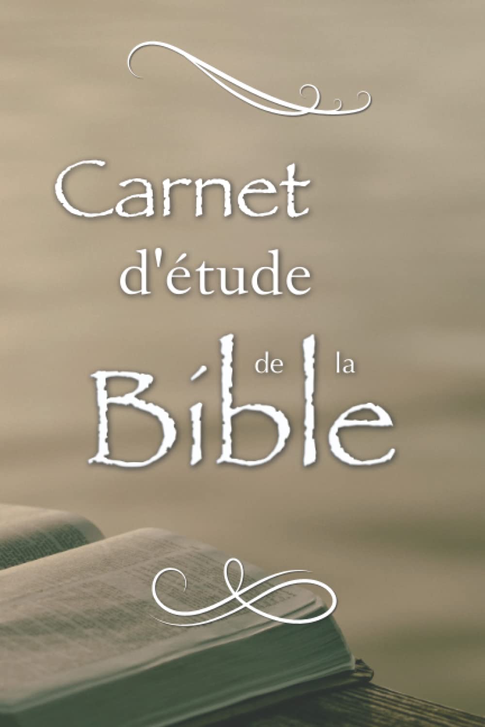 Carnet d'étude de la Bible : Journal personnel pour noter vos réflexions sur les versets bibliques