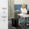 Fellowes FS-8C : Destructeur de documents coupe croisée pour usage individuel et télétravail