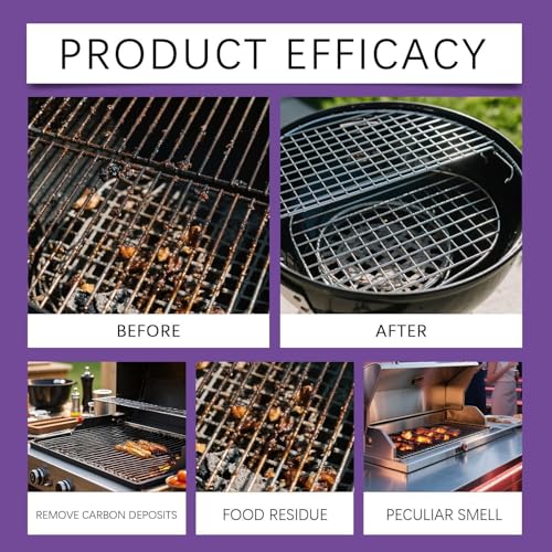 Nettoyant Dégraissant Puissant pour Barbecue et Cuisine - Spécial Graisse Incrustée (2 pcs)