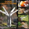 BIBURY Pince Multifonctions Robuste et Compacte - Outil Essentiel pour Camping, Randonnée et Survie, Idée Cadeau Homme Original