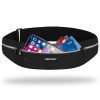 HAISSKY Ceinture de Course Étanche - Sac Banane Sport Multifonction pour Téléphone, Clés, Argent - Idéale pour Jogging, Gym, Voyages