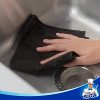 MR.SIGA 12 Chiffons Microfibre Ultra Doux Noir - Nettoyage Sans Rayures et Haute Absorption