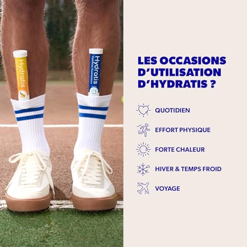 HYDRATIS - Kit Découverte Pastilles Électrolytes - Mix 3 Arômes pour Hydratation & Énergie