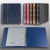 Prophila Reliure Premium Bleu pour Collection (Monnaies, Billets, Cartes), Imitation Cuir