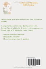Les Proverbes pour Femmes : Livret Biblique Illustré, Coloriages et Prières