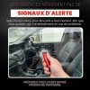 Marteau d'urgence pour Voiture - Brise-vitre et Coupe-Ceinture - Outil de Sauvetage Compact pour Sécurité Routière
