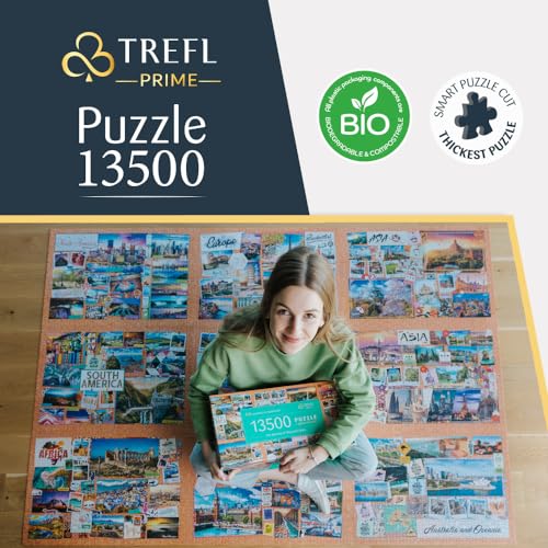 Trefl Prime UFT Puzzle - The Journey of Thousand Miles, 13500 Pièces, Bio, Collage, Divertissement Créatif pour Adultes et Enfants dès 12 Ans