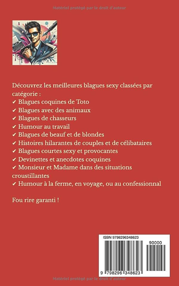 800 Blagues Hilarantes et Sexy : Le Recueil Indispensable pour des Moments Complices et Rires Garantis