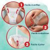 Pampers Harmonie Pants - Couches-culottes Taille 4 (9-15kg), 168 unités, Protection Douce et Confortable 360°