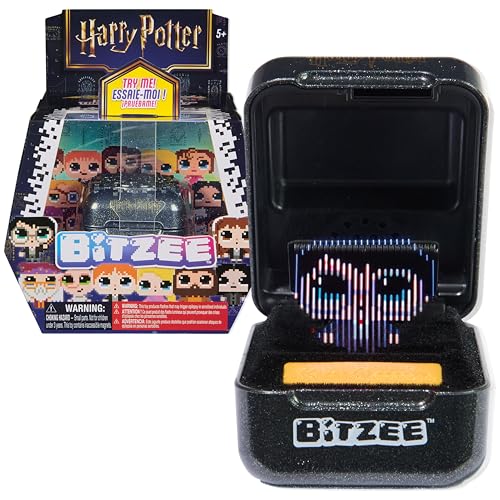Bitzee Monde des Sorciers Harry Potter : Votre Personnage Interactif avec 20 Figurines 3D à Toucher, Sons et Jeux - Jouet Enfant dès 5 ans