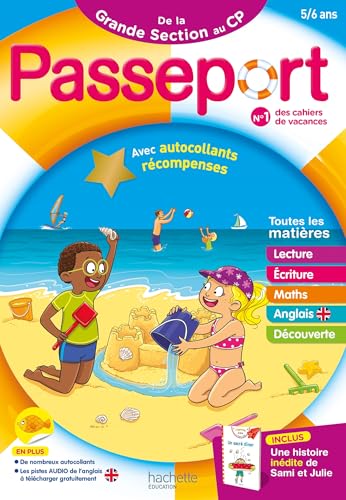 Passeport Maternelle : Révisions CP - Cahier de vacances 5-6 ans