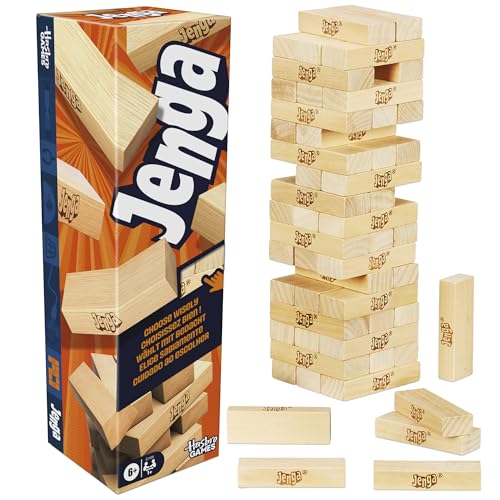 Jenga, le jeu classique avec dé numérique pour plus de suspense et de défis