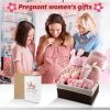 Coffret Naissance Mixte Bébé : Cadeau Idéal avec Couverture, Doudou, Hochet et Plus - Rose Doux