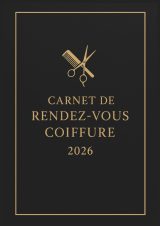 Carnet de Rendez-vous Coiffure 2026 : Agenda Journalier A4, 7h-22h30, 30 min