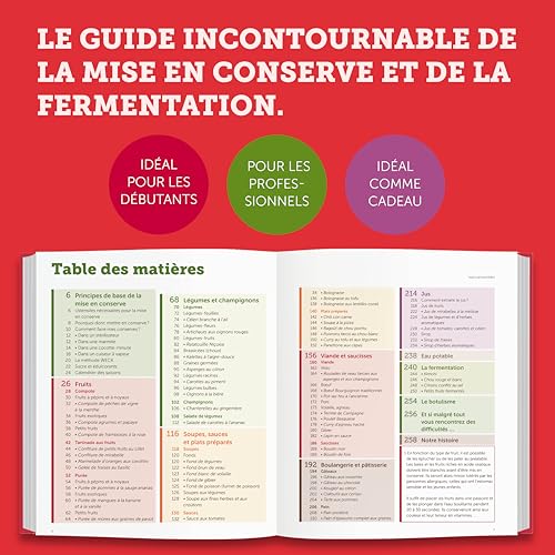 Le grand livre WECK de la conservation : principes, recettes et astuces pour la mise en conserve et la fermentation