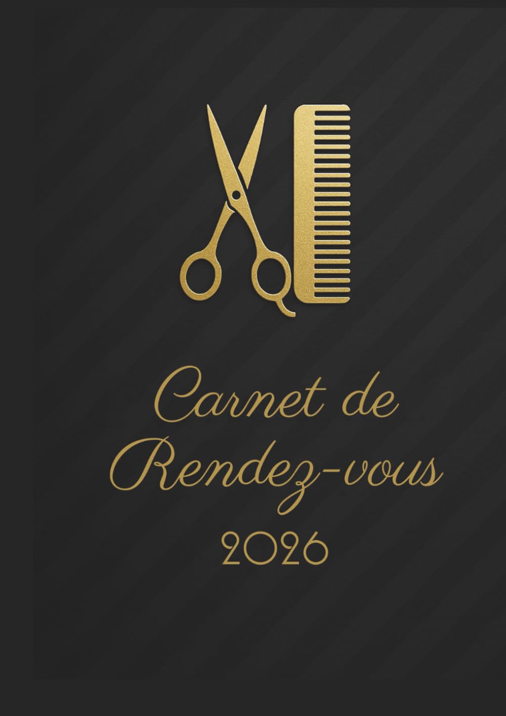 Carnet de Rendez-vous Coiffure 2026 : Agenda Coiffeur A4, 1 Semaine sur 2 Pages, Daté 7h-21h, Intervalles 15 min
