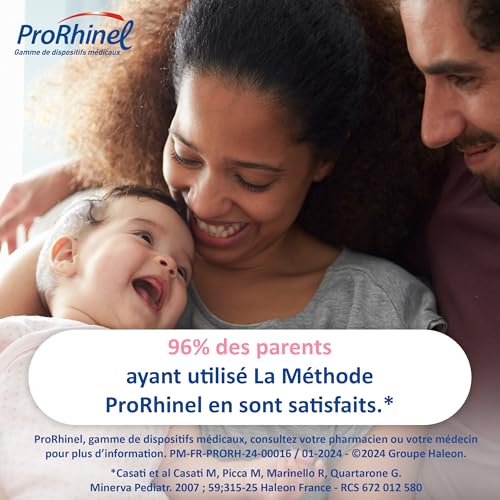 PRORHINEL Sérum Physiologique Stérile - Lavage Nasal, Hydratation Nez Sec/Irrité, Allergies, Rhume - Lot de 6 x 30 Unidoses