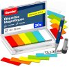 GAUDER Étiquettes Magnétiques Inscriptibles 75 x 25 mm pour Tableaux Kanban et Blanc