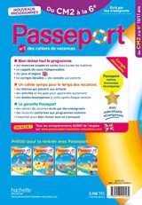 Passeport CM2 vers 6ème : Cahier de vacances 2026 pour enfants de 10-11 ans
