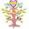 Baker Ross Kits d'Arbre Généalogique en Bois pour Enfants - Lot de 2, Loisirs Créatifs DIY