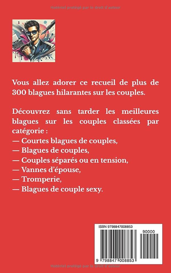 300 Blagues Hilarantes sur les Couples : Le Recueil Indispensable pour Rire à Deux