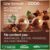 Garnier GOOD Coloration Permanente Sans Ammoniaque Châtain Très Clair Mocaccino 6.0 - 90% Ingrédients Naturels, Vegan, Beurre de Karité