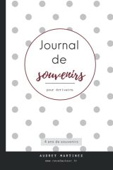 Journal de Souvenirs pour Écrivains - 4 Ans d'Aventure Littéraire