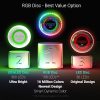 TOSY Disque Volant Lumineux RGB 175g - Cadeau Idéal pour Toutes Occasions