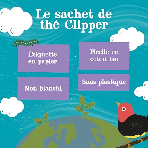 Infusion Bio "Marchand de Sable" Clipper - Camomille, Lavande & Mélisse - 50 Sachets